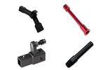 Goosenecks and pole fittings