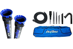 Gutter vac poles