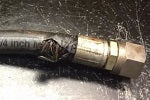 Hydraulic hose repair