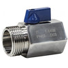 Mini Ball Valve - AISI 316 (Select size)